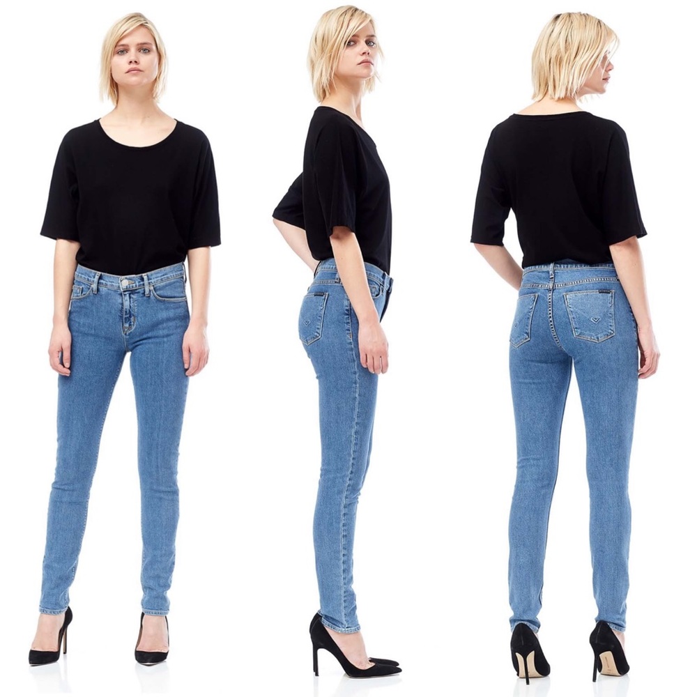 Hudson Nico Mid-Rise Super Skinny Jeans